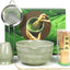 Juego batidor matcha bambú cuenco cuchara tamiz soporte
