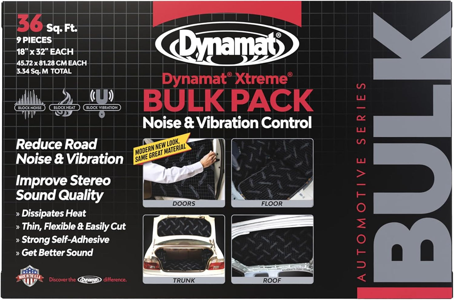 Pack aislamiento sonido auto 10455 autoadhesivo