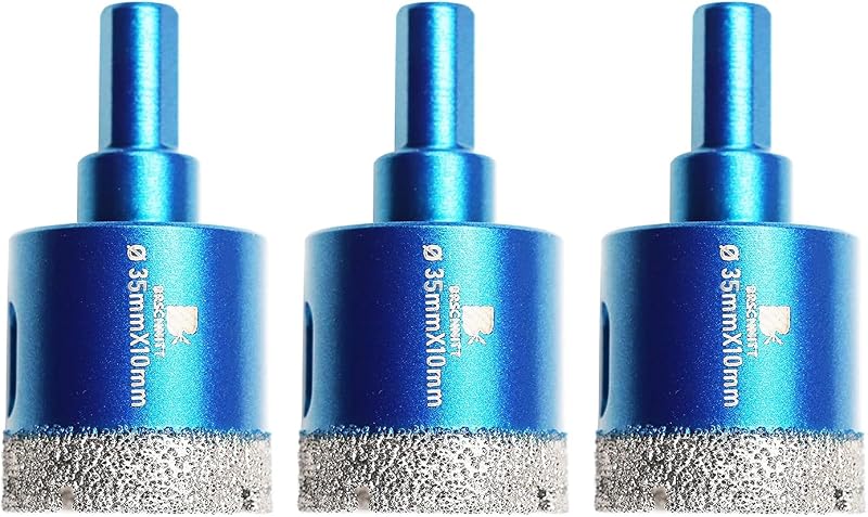 Set 3 Pzas Broca Diamante 1-3/8pulg para Azulejos
