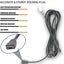 Arnés motor 12V 15pies cable deslizante compat Schwintek