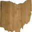 Tabla cortar servir bambú forma Ohio
