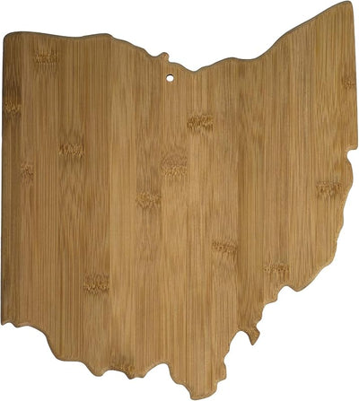 Tabla cortar servir bambú forma Ohio