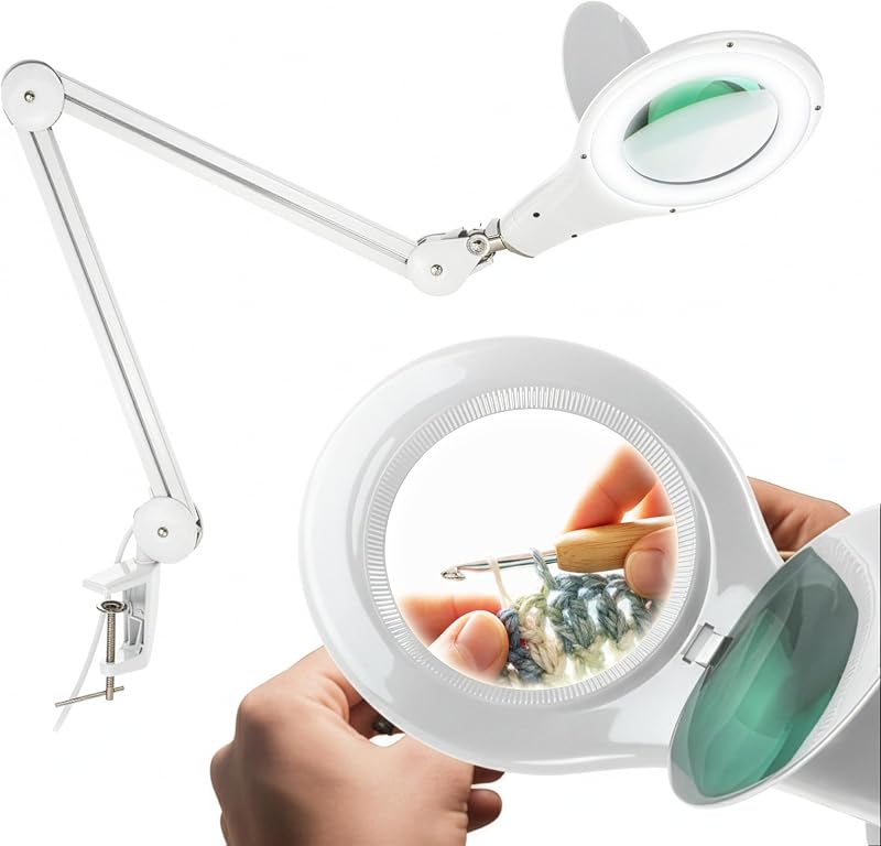 Lámpara LED con brazo giratorio luz ajustable