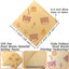 Bolsas pretzel 7x7pulg doble apertura 100uds a prueba de grasa
