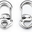 Clips mosquetón acero inox 1.75" antiapertura camping