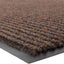 Alfombra entrada cepillo 3x5ft resistente marrón