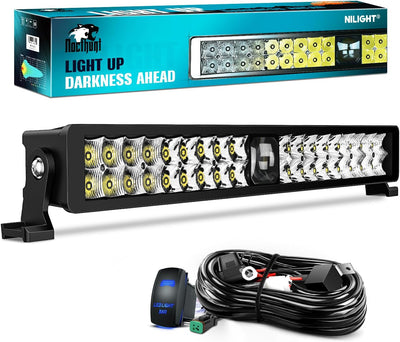 Barra LED 22" 37 LED combo punto reflector