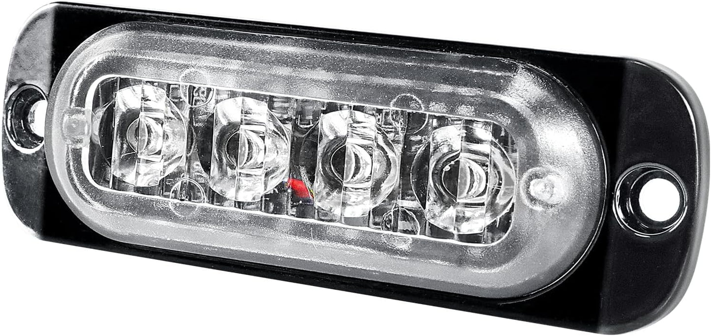 Luces estroboscópicas rojo 4X4 ATV carretilla remolque