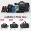 Bolsa impermeable motocicleta 25-65l 4 correas negro
