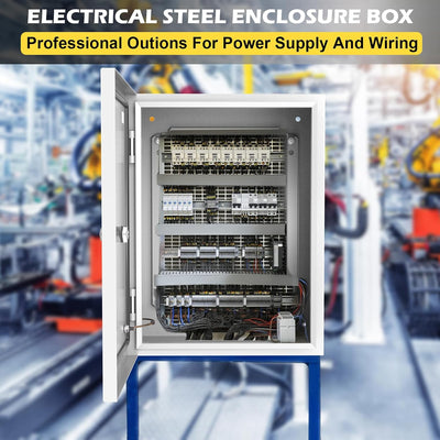 Caja conexiones eléctricas acero NEMA 16x12x8 IP66