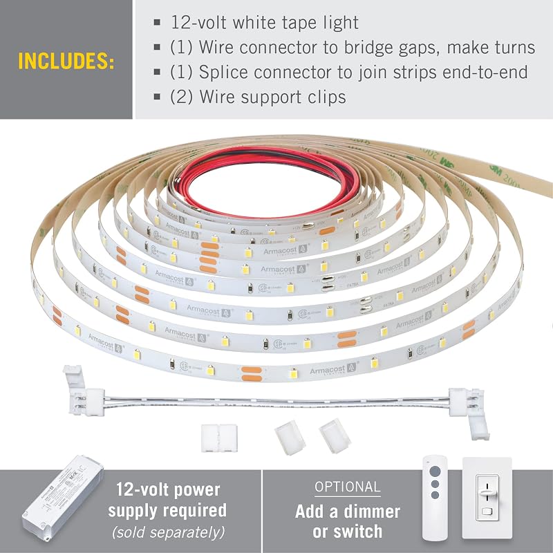 Cinta led blanca 30led/m 4000k 16pies