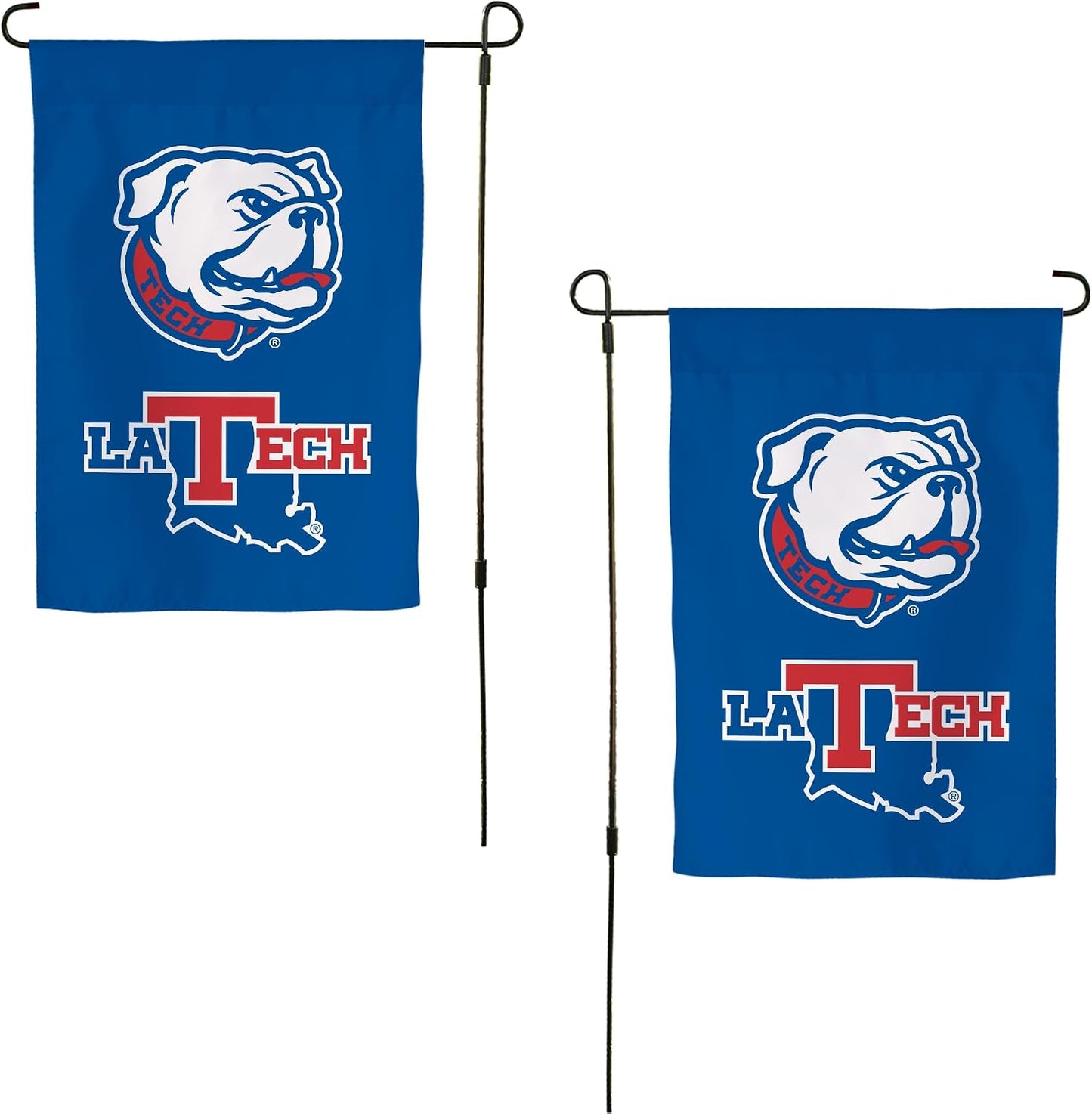 Bandera LTU Bulldogs 19x12pulg para eventos al aire libre