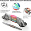 Set 8 Tazas y Cucharas Medidoras Magnéticas Acero Inox