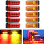 10 Pzas Luces Remolque 3.9pulg Laterales Traseras
