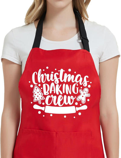 Delantal Navidad mujer con bolsillos cocina regalo panadería