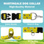 Collar martingale ajustable perro mediano color amarillo