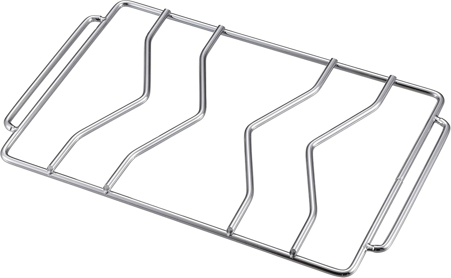Grill kamado plegable 10.8x6.9pulg color plateado