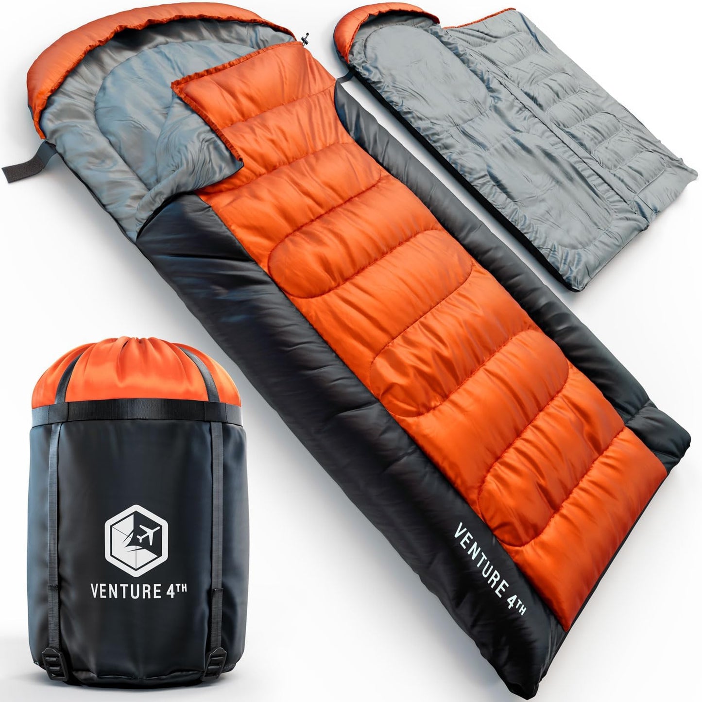Saco dormir XXL ligero para adultos y parejas
