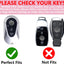 Funda llavero diamante Mercedes Clase S 2020-22 3 botones