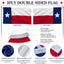 Bandera Texas doble cara 2x3ft lona resistente UV