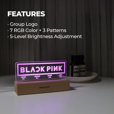 Luz Nocturna RGB 7 Colores Atenuador para Blink