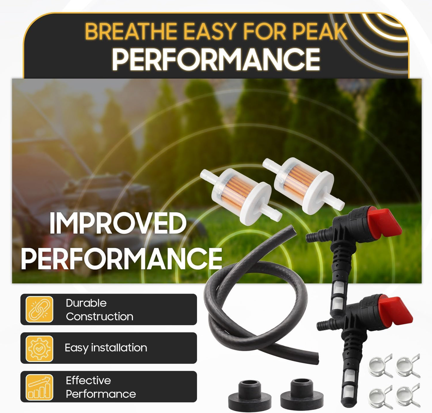 Kit válvula cierre combustible 90grados comp Kohler
