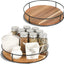 Organiz. antiderrap para tocadiscos madera negro