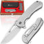 Set cuchillos EDC M390 acero mango titanio
