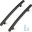 Manijas bronce aceitado 5" set 25 para cajones cocina