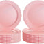 Vajilla 10 platos llanos color rubor pack 2