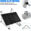 Soportes paneles solares 45pulg ajustables 180-500W techo RV