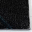 Alfombra decorativa 2'3"x4' gris y azul diseño moderno