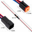 Conector 6pin impermeable 7.9" 16AWG cable pack 3