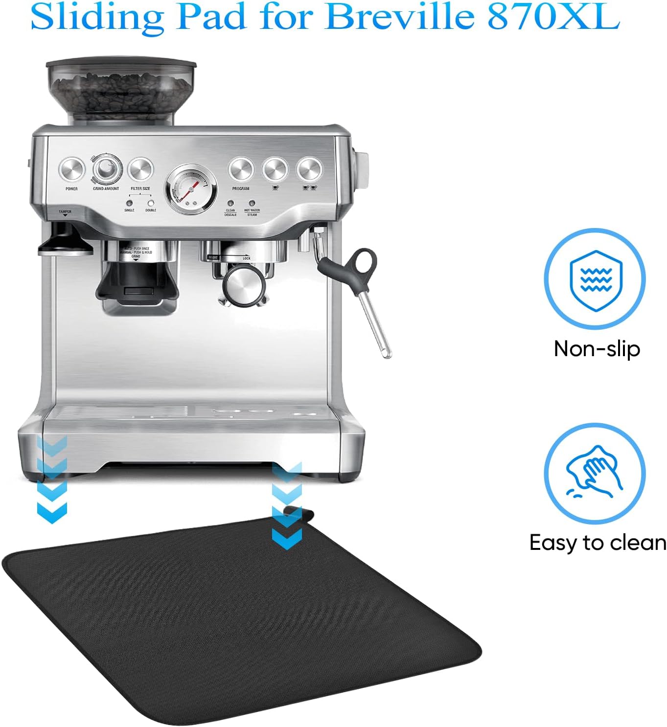 Base deslizante para máquina espresso Breville 870XL