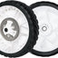 Rueda transmisión trasera 8pulg cortacésped 21.7-22pulg set 2