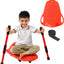 Tabla patinete plástico para niños con asas y hebilla