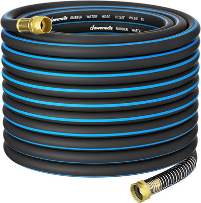 Manguera jardín 5/8pulg x75ft 300psi accesorios GHT latón 3/4pulg
