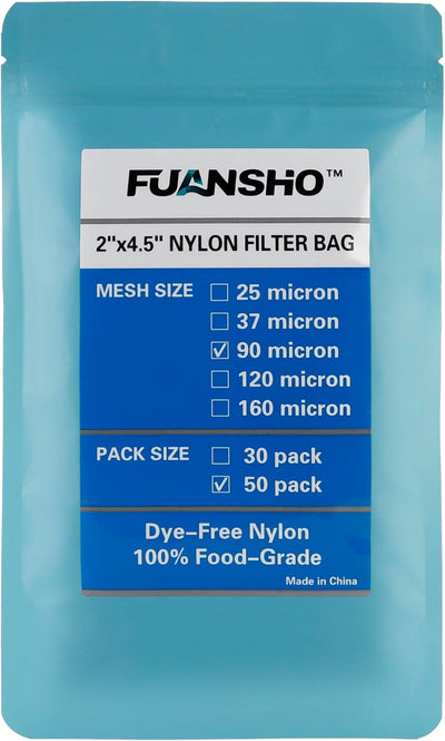 50 Pzas Bolsas Filtro Té 2x4.5pulg