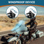 Parabrisas redondo 13" protector viento Harley 96-13