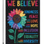 Bandera Girasol con Orgullo Paz Amor 12x18pulg