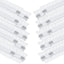 Canal aluminio LED para yeso 20uds 2m empotrable