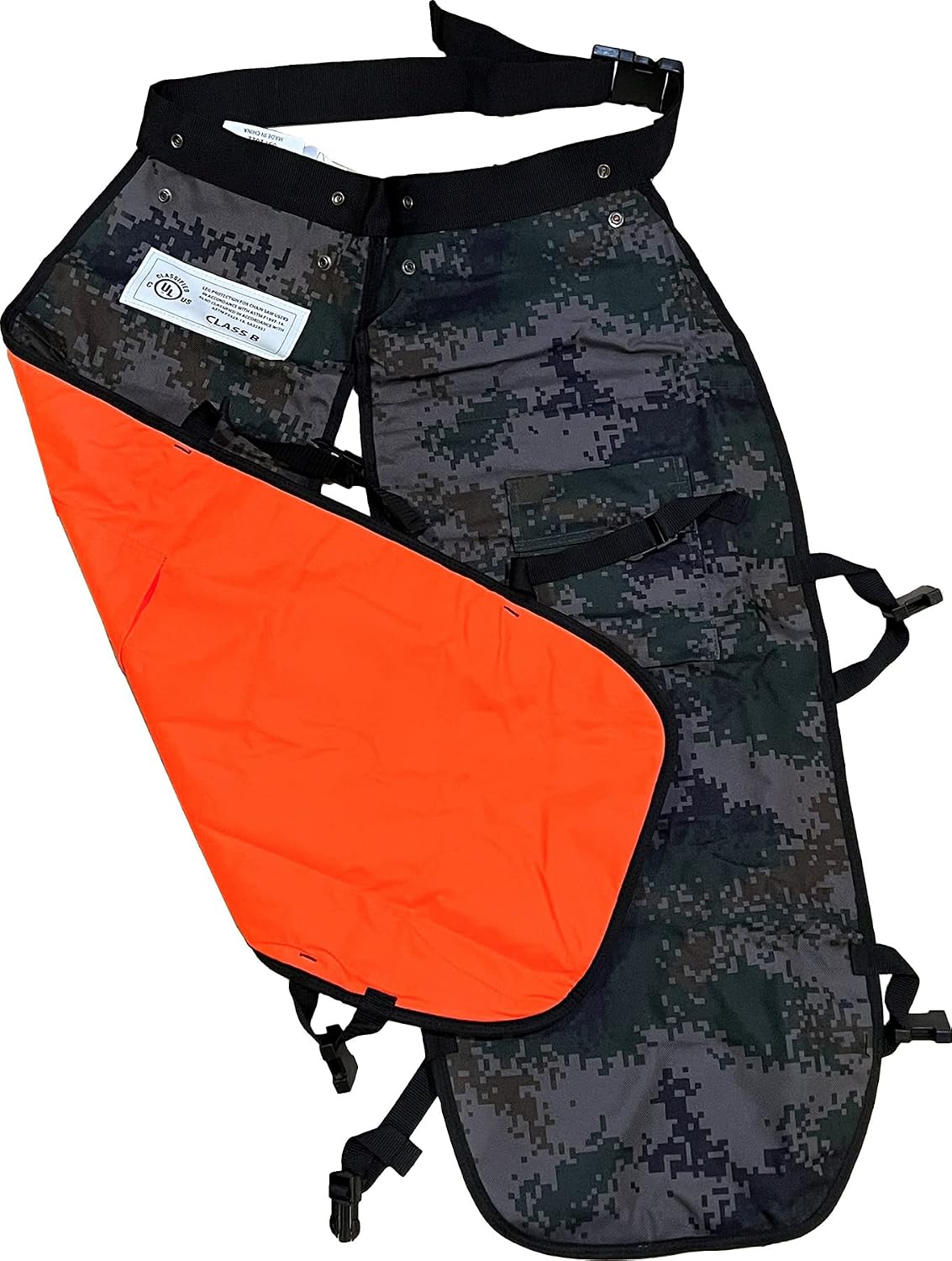 Chaps sierra con cintura ajustable y bolsillo