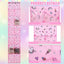 Organiz. zapatos niños 24 bolsillos unicornio rosa puerta