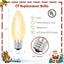 25 Bombillas LED C9 Navidad Regulables Blanco Cálido
