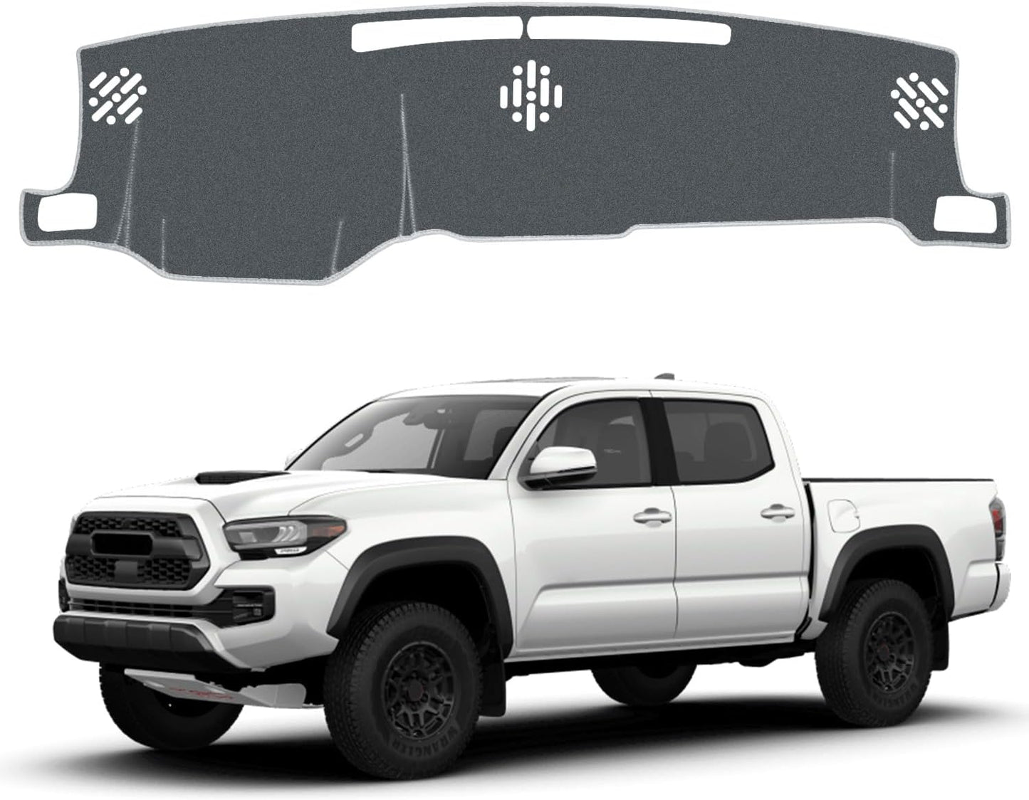 Funda salpicadero Toyota Tacoma antiderrap gris
