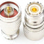 Conectores N macho a hembra UHF adaptador Pl259 a N SO239 2 pack