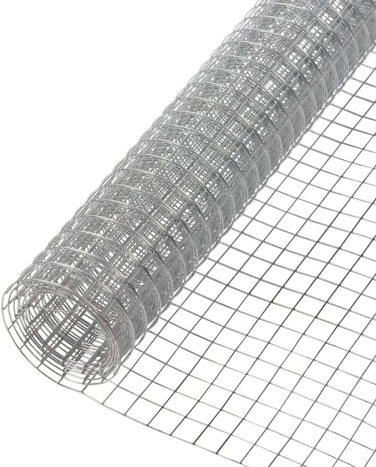 Tejido malla galvanizada 1/4pulg 4x25ft