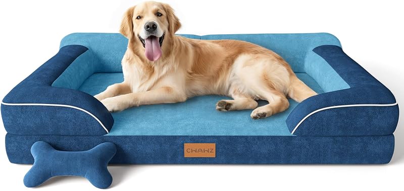 Cama ortopédica perro espuma gel refrescante impermeable XL