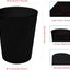 Cubo basura 1.8gal diseño moderno hojas para baño dormitorio