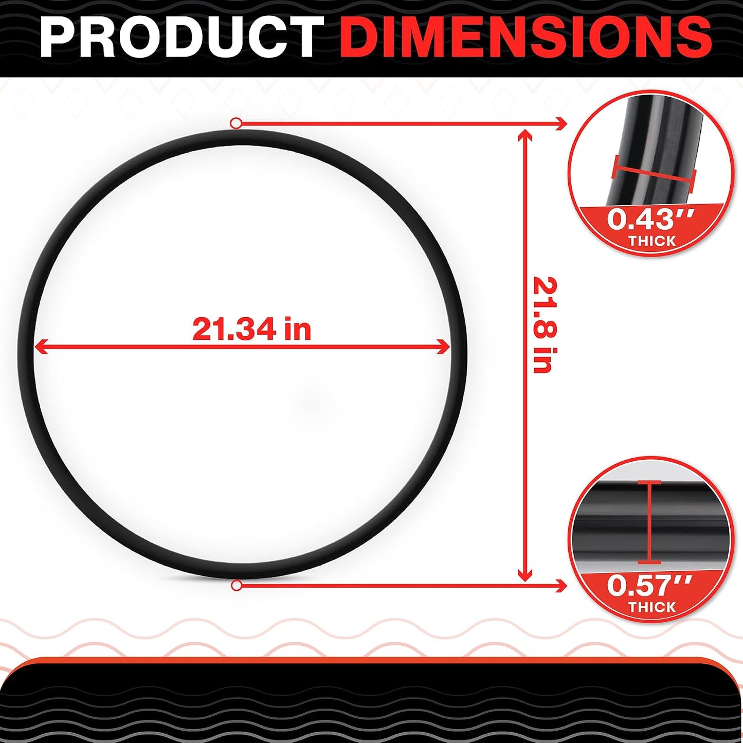 Repuesto tanque filtro Jandy DEV DEL CV CL O-524